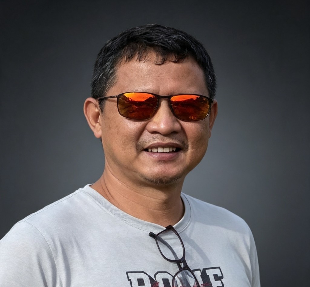 Portrait of Jimly A. Exclamador, Licensed Custom Broker and owner.